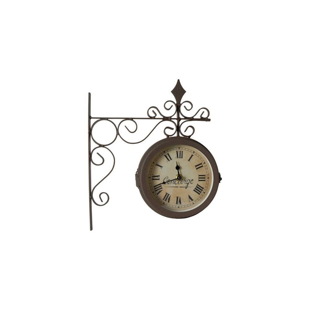 Antic Line Obojstranné nástenné hodiny Antic Line Concierge